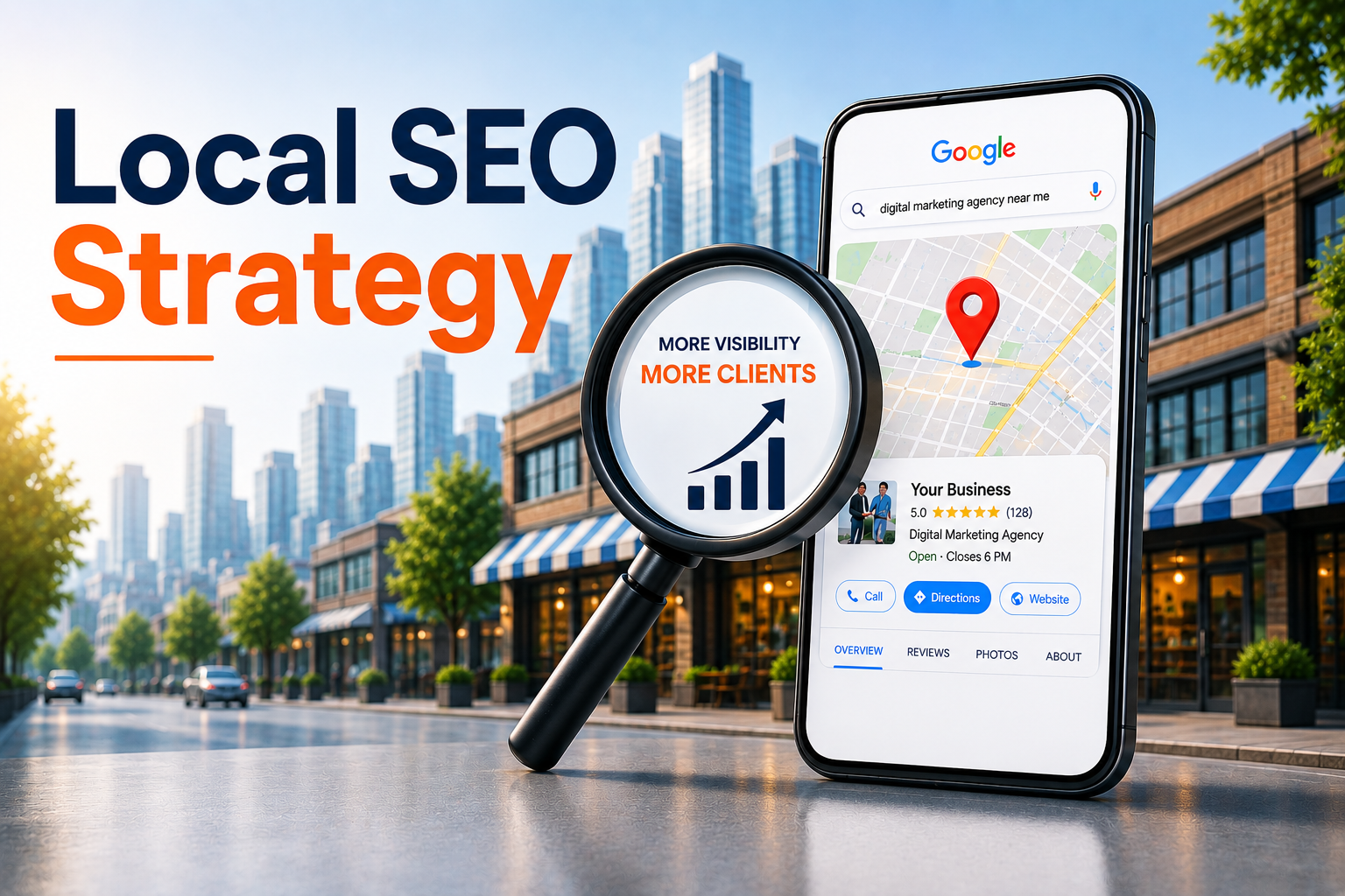 Local SEO Strategy: How to Get Clients from Your City Fast