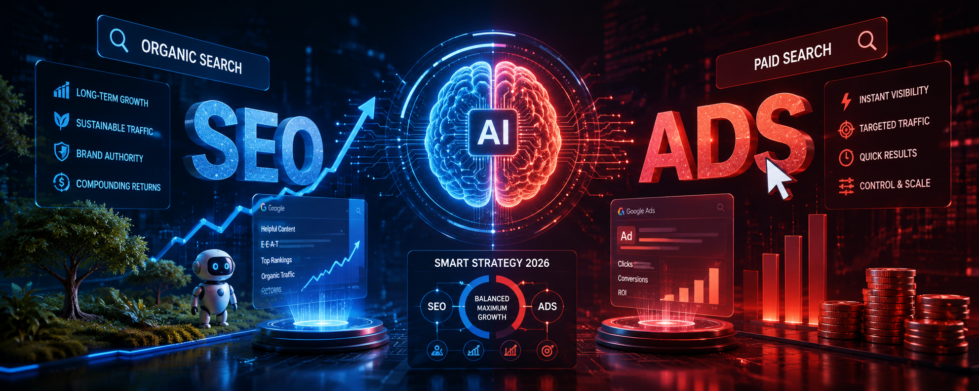 SEO vs Google Ads in 2026: Which One Generates More Revenue?