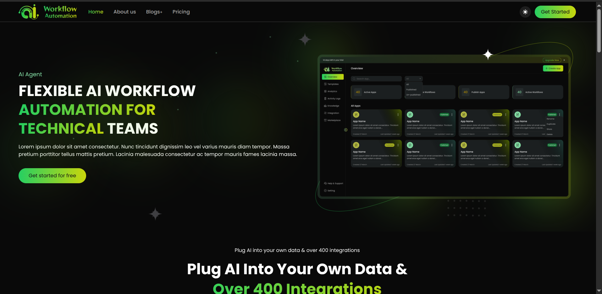 Aickt – AI Workflow Automation Platform